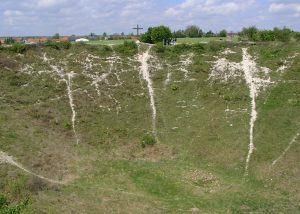 "Lochnagar Crater" created by a Mine Explosion at La Boisselle